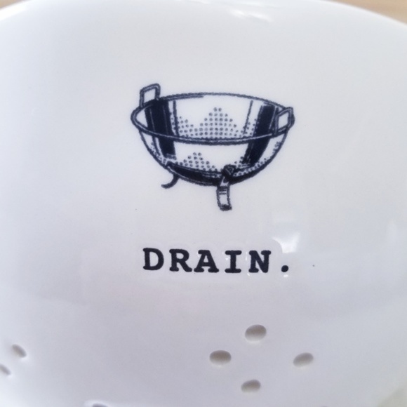New Rae Dunn Drain Colander Icon Set - Picture 2 of 8